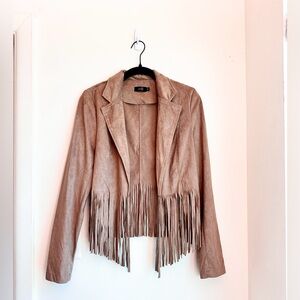 SOLD NO LONGER AVAILABLE ontwelth Suede Jacket